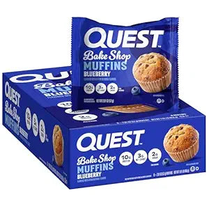 Quest Bake Shop Muffin - Blueberry (8 Muffins)
