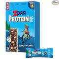 Zbar Protein - Cookies 'N Creme - Crispy Snack Bars - Made with Organic Oats - Non-GMO - 5g Protein - Gluten Free Protein Bars, School Snacks (15 Pack)
