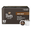 Peet's Coffee, Dark Roast Single Serve Coffee Pods - Major Dickason's Blend 75 Count (1 Box of 75 Pods)