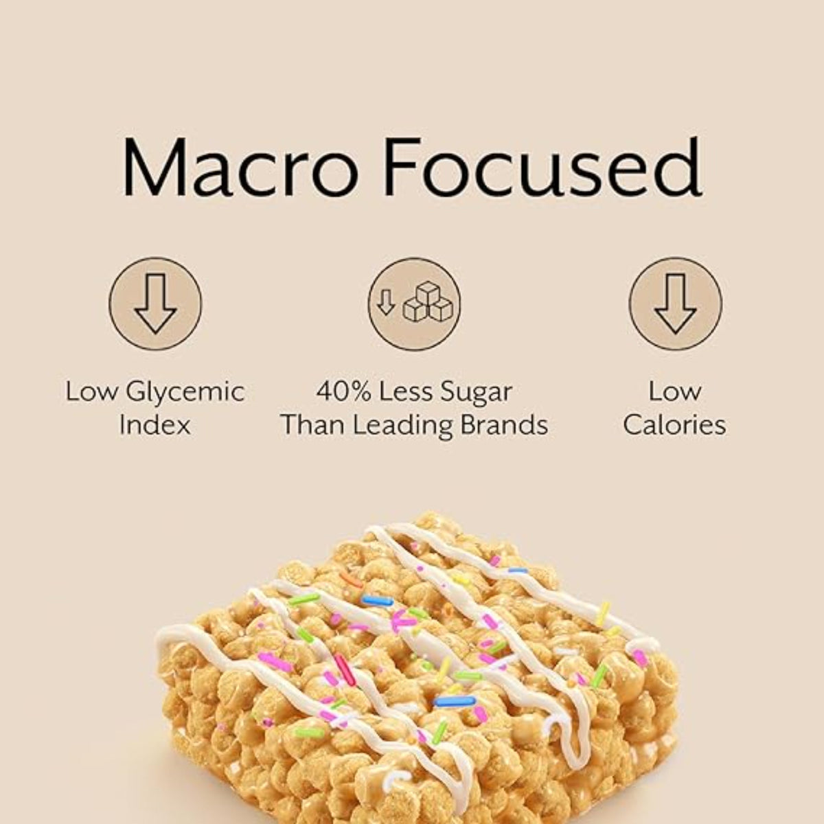 ProMix Nutrition Protein Puff Bars, 12-Pack - Madagascar Vanilla - Marshmallow Crispy Treat - Great Tasting & Healthy On The Go Snack - High Protein & Low Calorie - Non-GMO & Free From Gluten, Soy, & Corn.