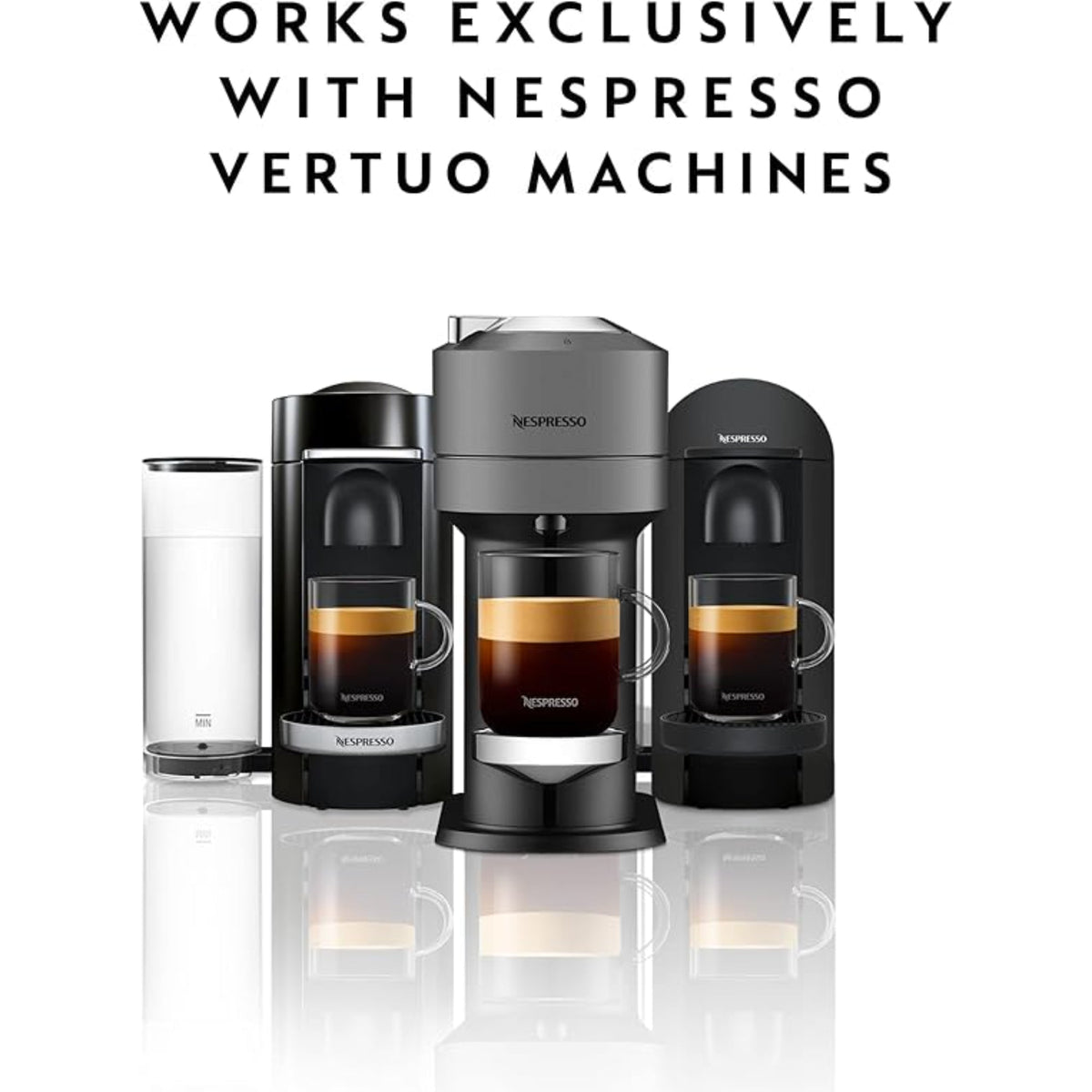 Nespresso Capsules Vertuo, Variety Pack, Medium and Dark Roast Coffee, 30 Count Coffee Pods, Brews 7.8 oz.