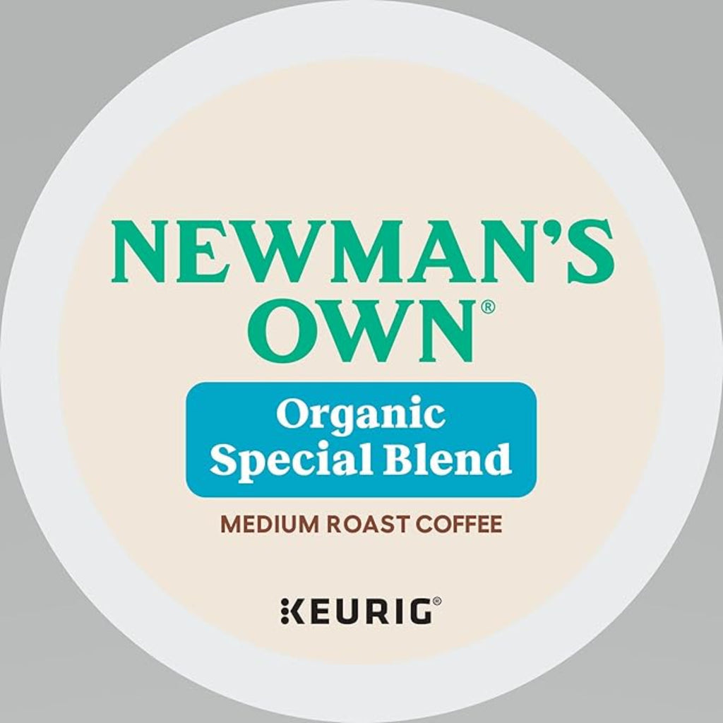 Newman's Own Organics Special Blend Keurig Single-Serve K-Cup Pods, Medium Roast Coffee, 96 Count